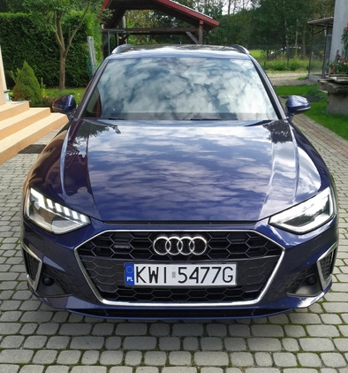 Audi A4 cena 139900 przebieg: 108000, rok produkcji 2020 z Niepołomice małe 277